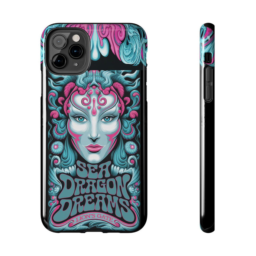 Tough Phone Cases - Sea Dragon Dreams Psychedelic