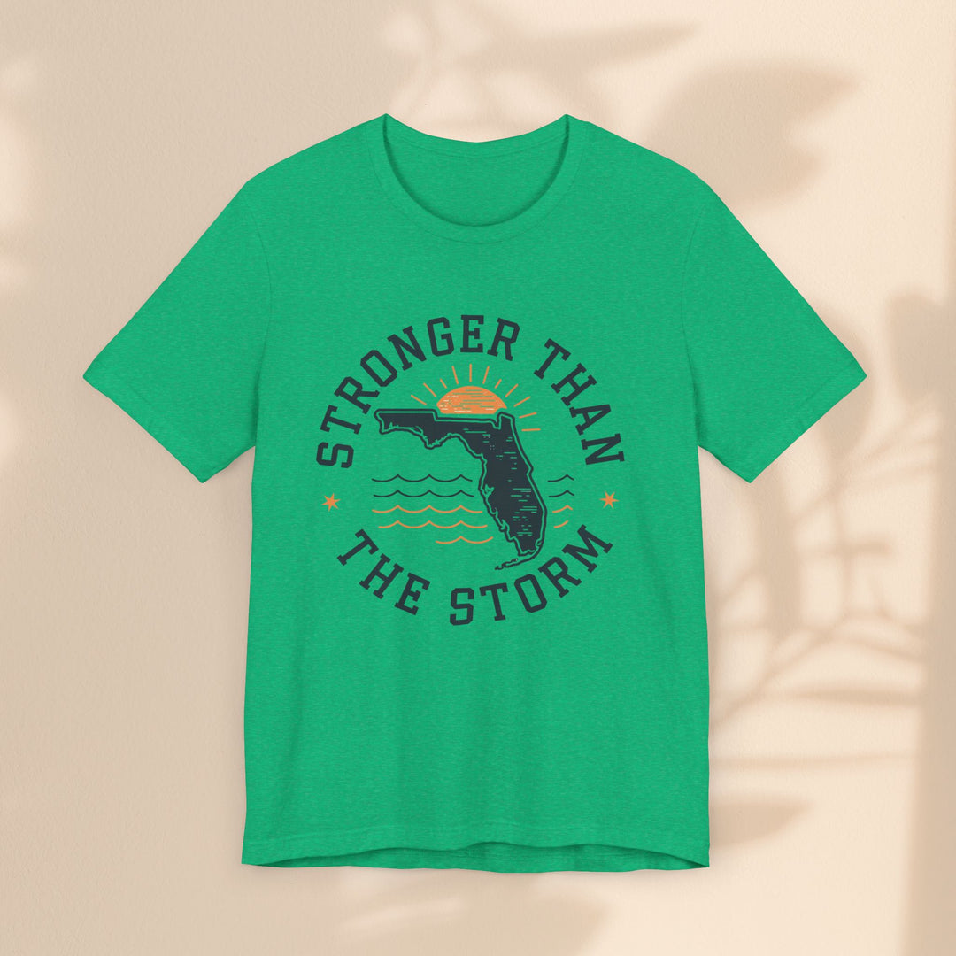 Unisex Jersey Short Sleeve Tee - Stronger Than The Storm