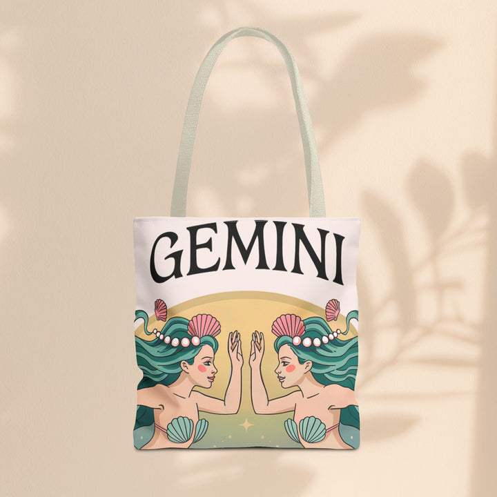 Gemini Zodiac Tote Bag, Astrological Bag, Personalized Gift, Astrology Lover, Horoscope Accessory, Birthday Present