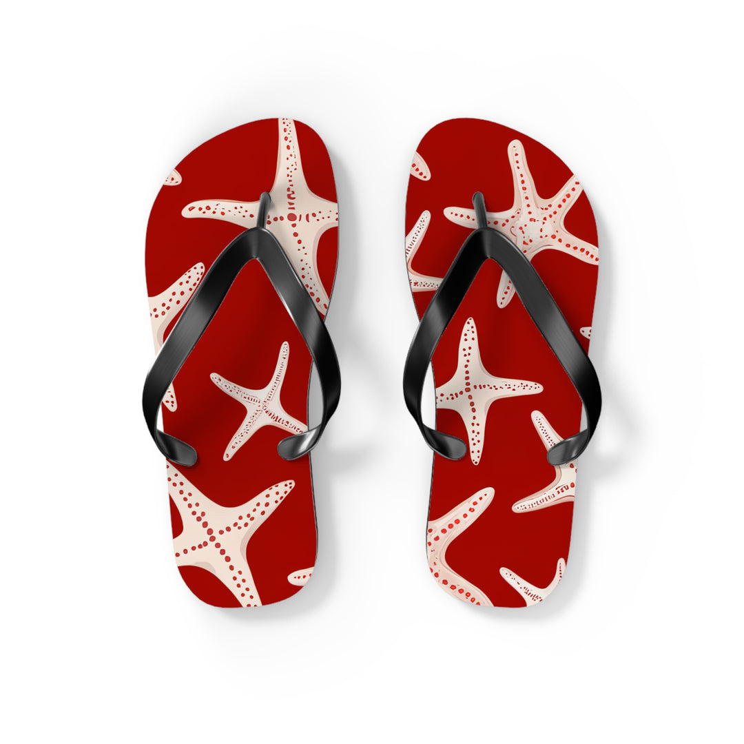 Flip Flops - Red Star