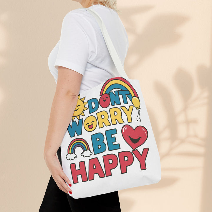 Tote Bag (AOP) - Don't Worry Be Happy