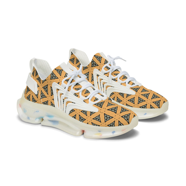 Women's Mesh Sneakers - Yellow CrossHatch