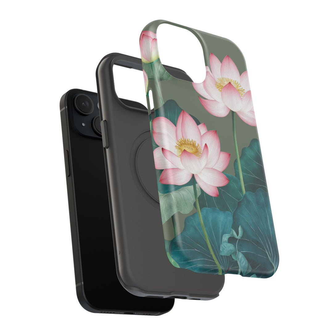 Impact-Resistant Cases - Lotus Flowers