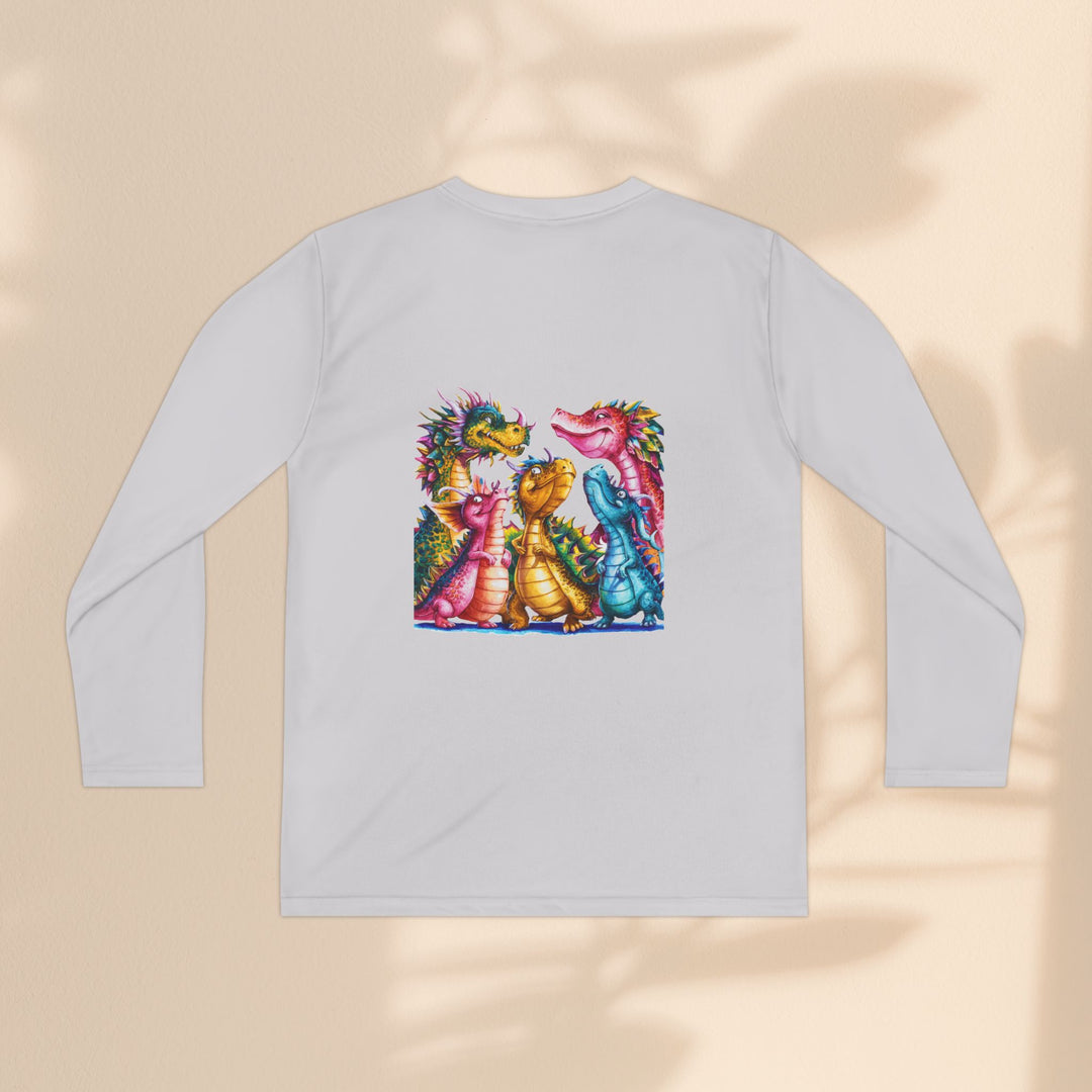 Youth Long Sleeve Competitor Tee - Dragon Joy