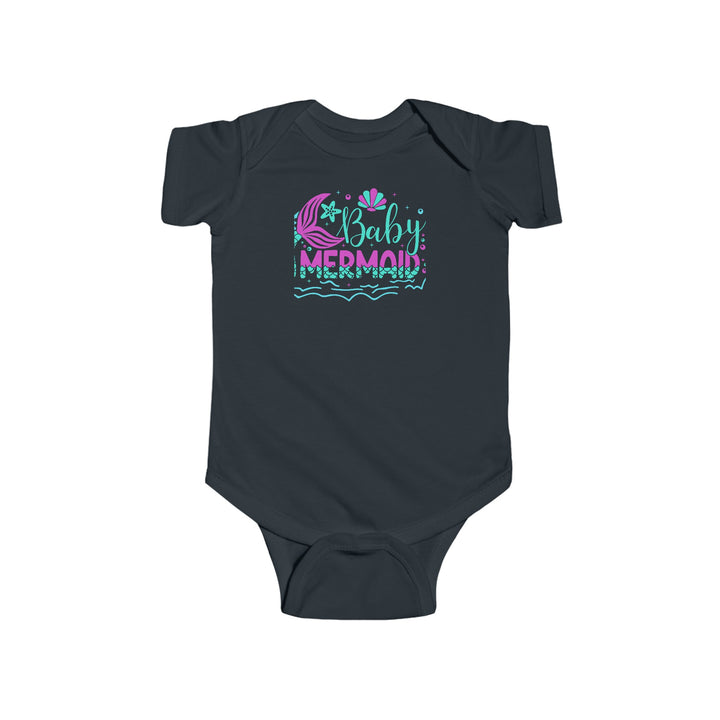 Infant Fine Jersey Bodysuit - Baby Mermaid