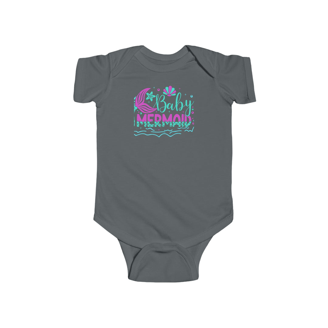 Infant Fine Jersey Bodysuit - Baby Mermaid