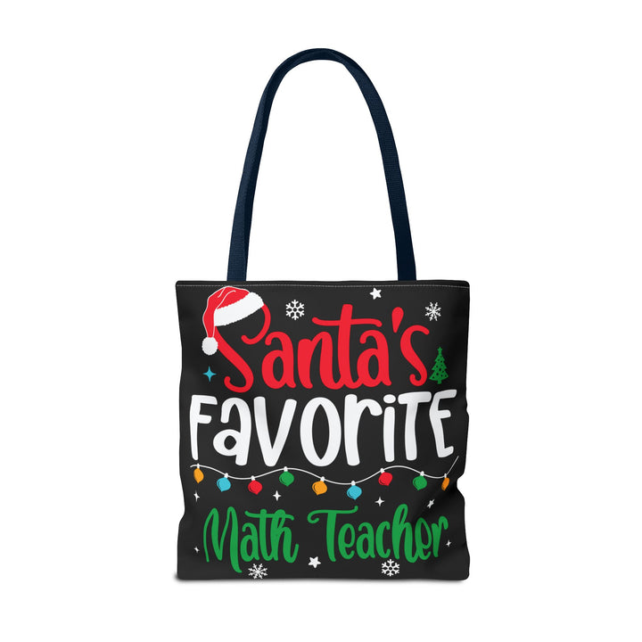 Tote Bag  - Santa's Favorite Math Teacher