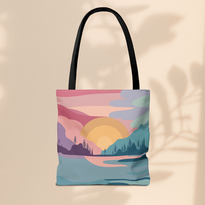 Tote Bag - Pastel Scene