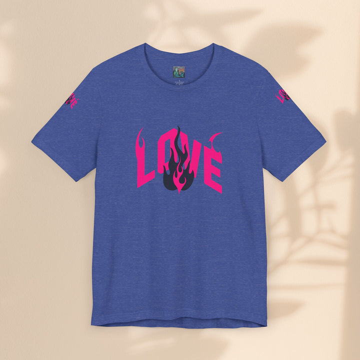 Unisex Jersey Short Sleeve Tee - LOVE