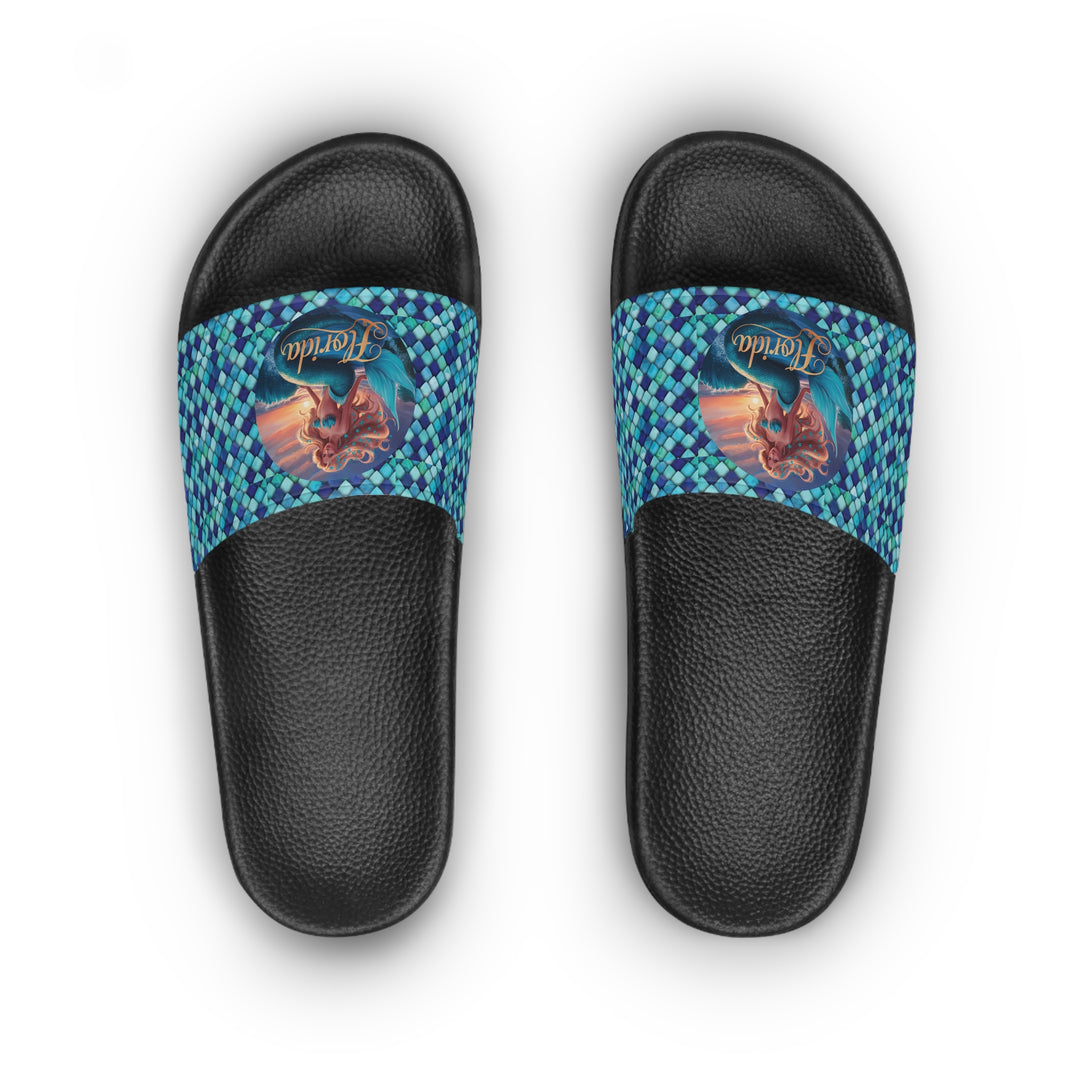 Women's Slide Sandals - Florida Mermaid