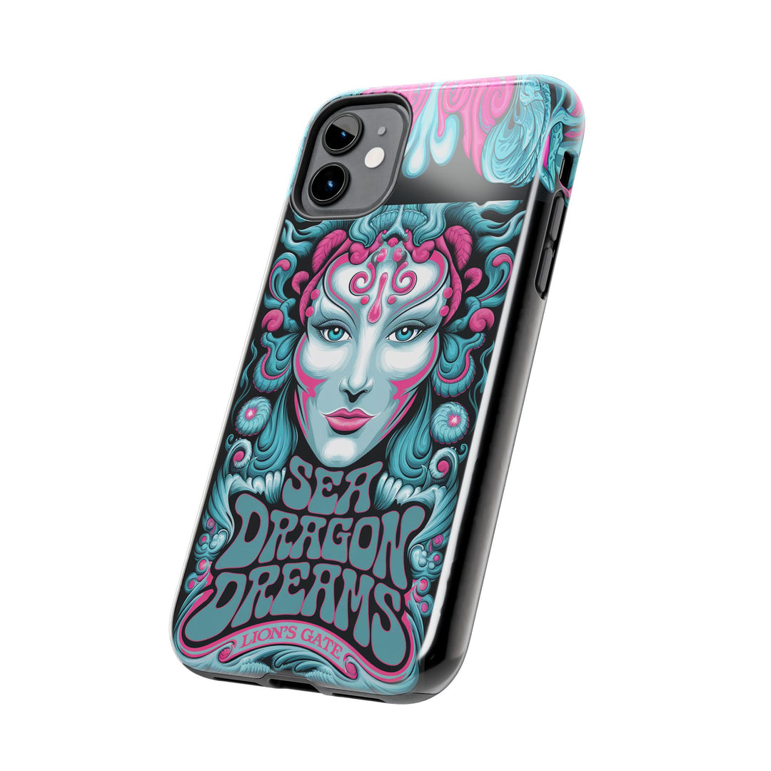 Tough Phone Cases - Sea Dragon Dreams Psychedelic