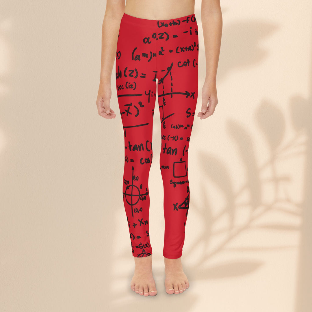 Youth Full-Length Leggings - Love Math