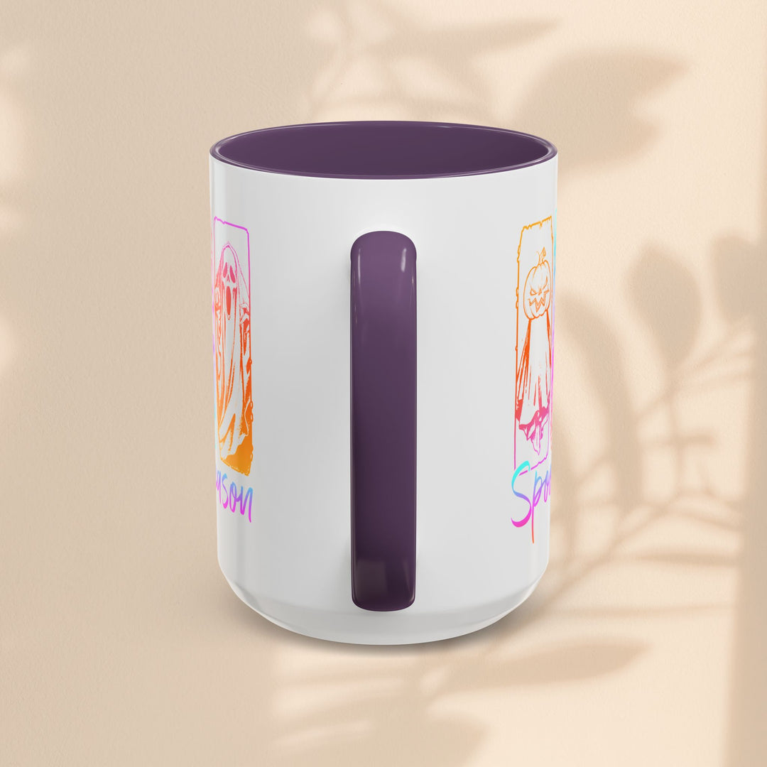 Spooky Season Accent Coffee Mug – Halloween Ceramic Cup (11oz, 15oz)