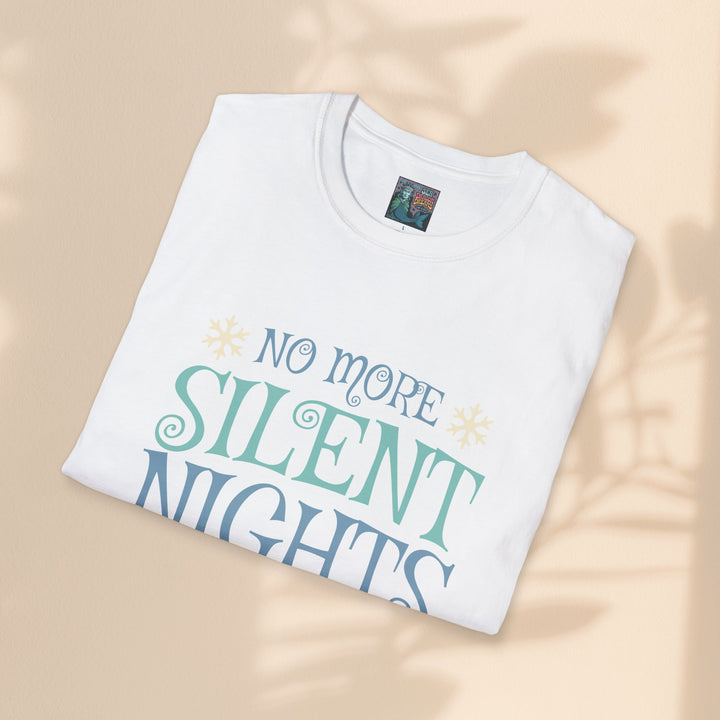 Softstyle T-Shirt - No more Silent Nights Pregnancy T-Shirt