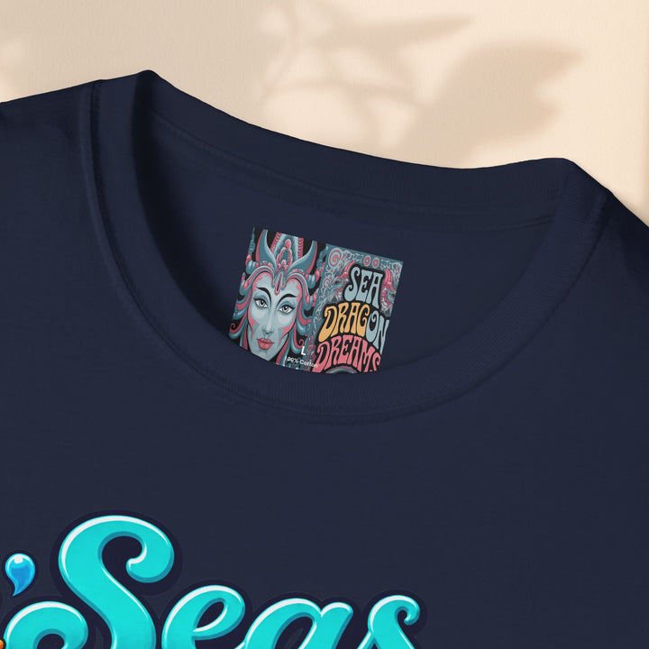 Seas and Greetings T-Shirt – Christmas Octopus Holiday Tee