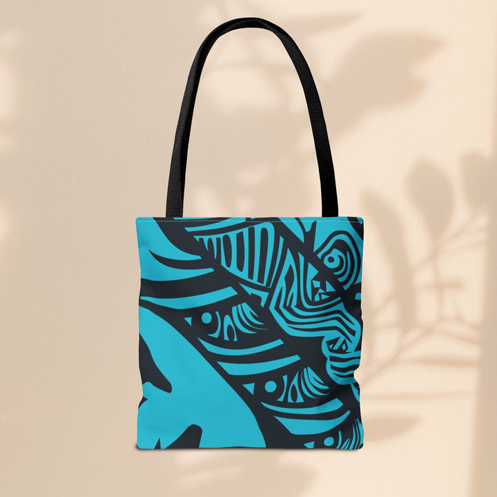 Tote Bag (AOP) - Blue Tribal