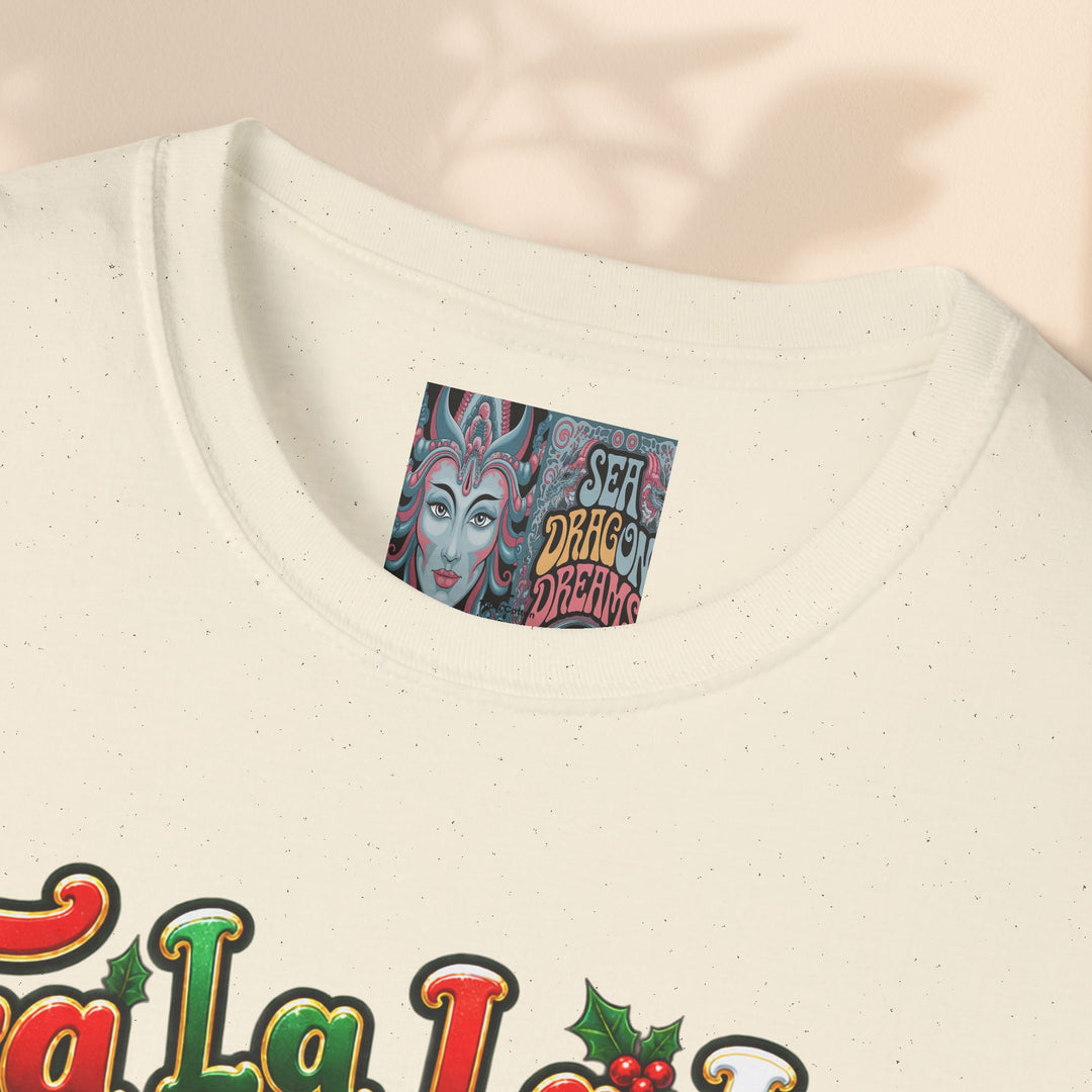 Holiday Dragon T-Shirt – Fa La La La Flame Christmas Tee