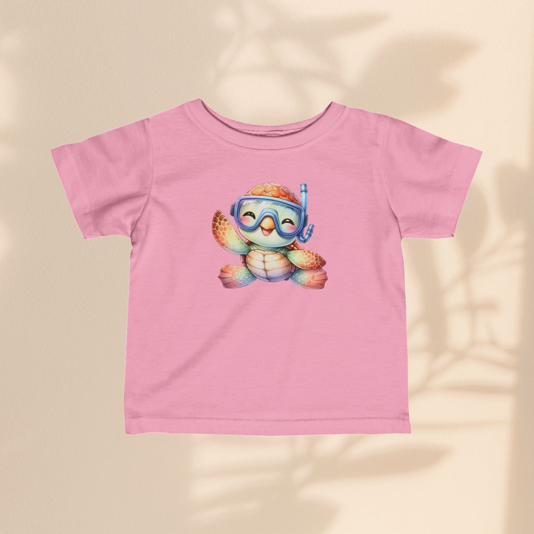 Infant Fine Jersey Tee - Terry Turtle