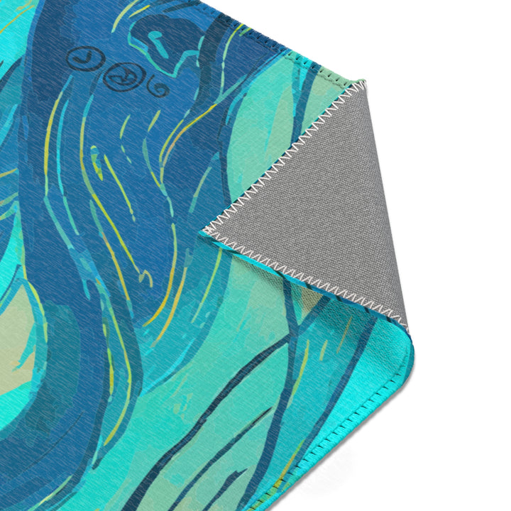Vibrant Wave Rug for Stylish Serenity