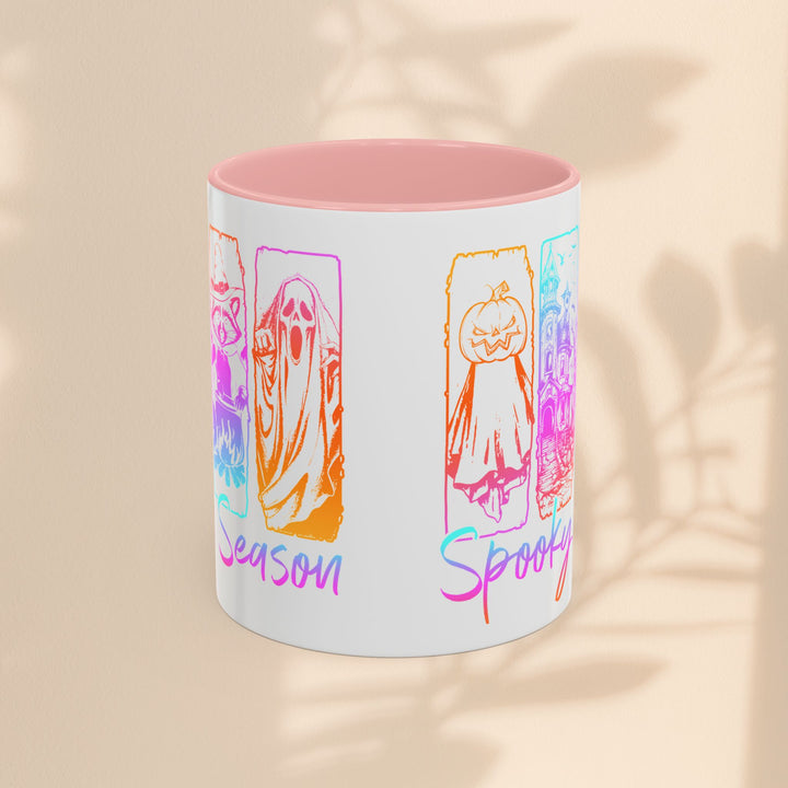 Spooky Season Accent Coffee Mug – Halloween Ceramic Cup (11oz, 15oz)