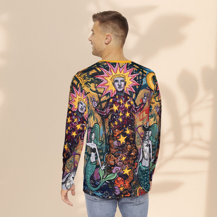 Men's Long Sleeve Shirt (AOP) - Mer Street