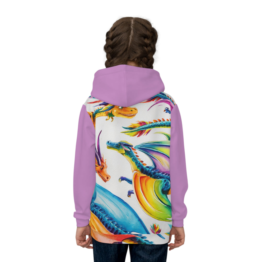 Children's Hoodie - Flying Dragons