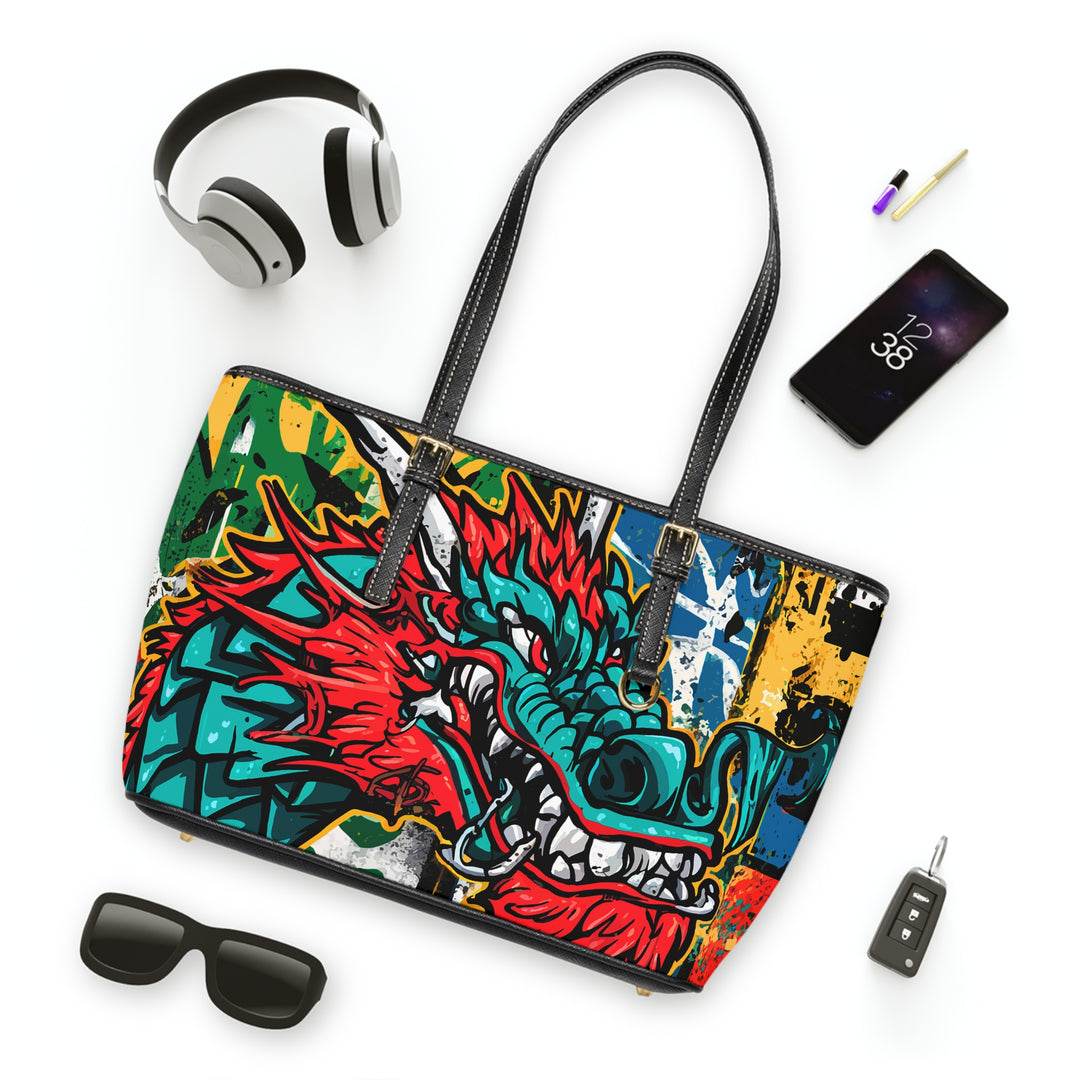 Shoulder Bag - Street Dragon PU Leather