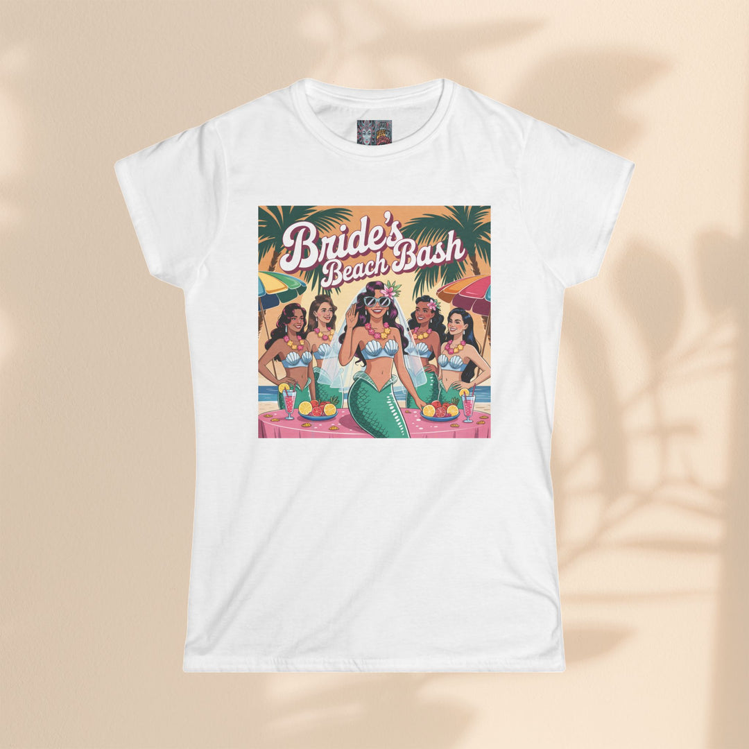 Bridal Beach Bash Tee, Tropical Party Shirt, Summer Wedding Celebration Top, Bride Tribe Gift, Bachelorette Bash Apparel