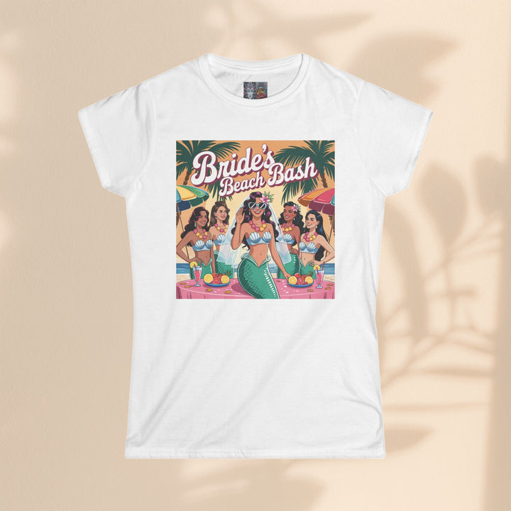Bridal Beach Bash Tee, Tropical Party Shirt, Summer Wedding Celebration Top, Bride Tribe Gift, Bachelorette Bash Apparel