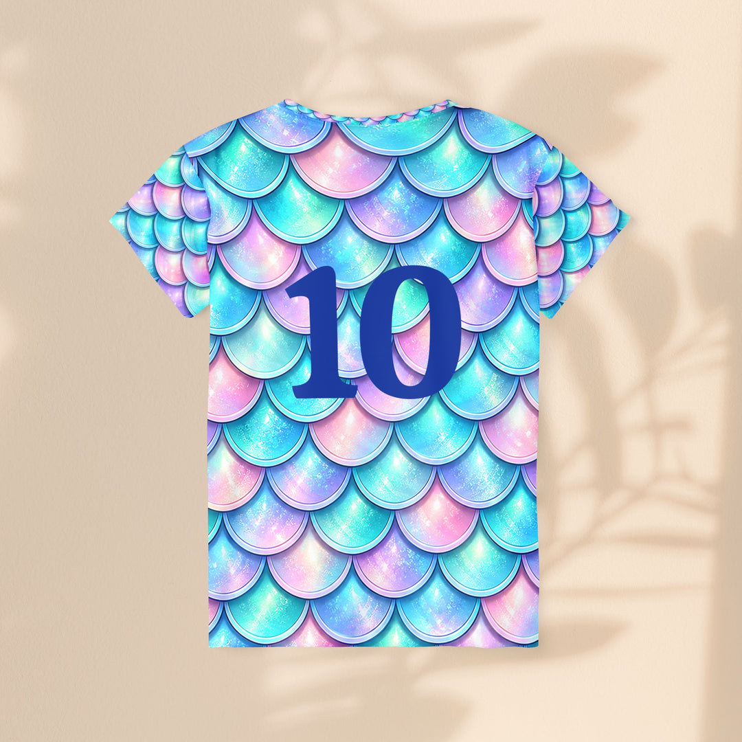 Mermaid Scale Women's Jersey — xs 10
