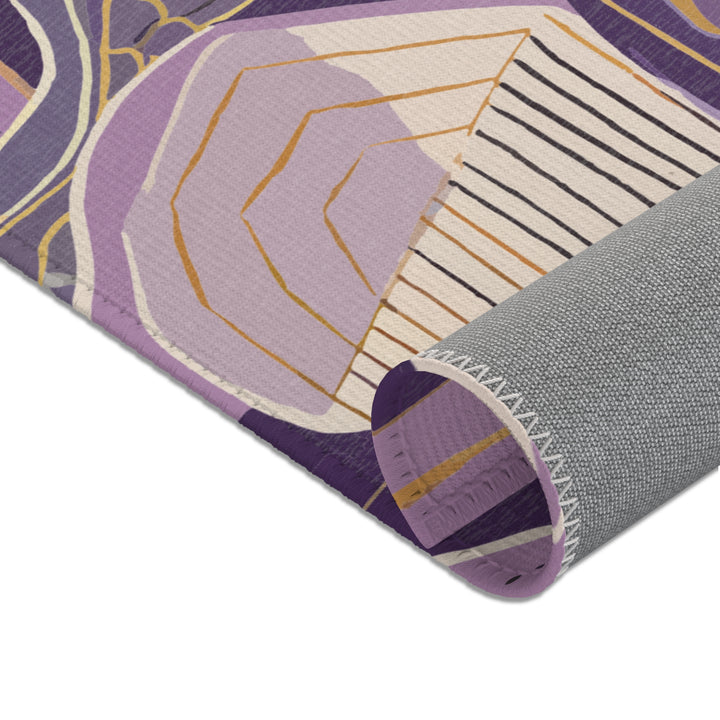 Purple Ocean Area Rug