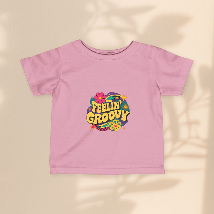 Infant Fine Jersey Tee - Feeling Groovy