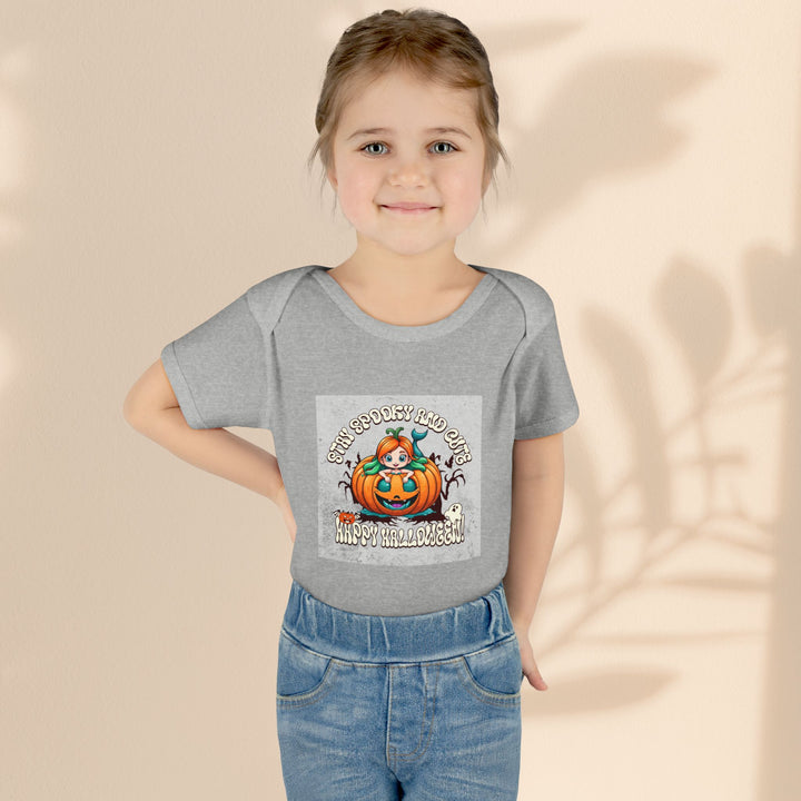 Stay Spooky and Cute Infant Halloween Bodysuit – Pumpkin Baby Costume & Fall Outfit
