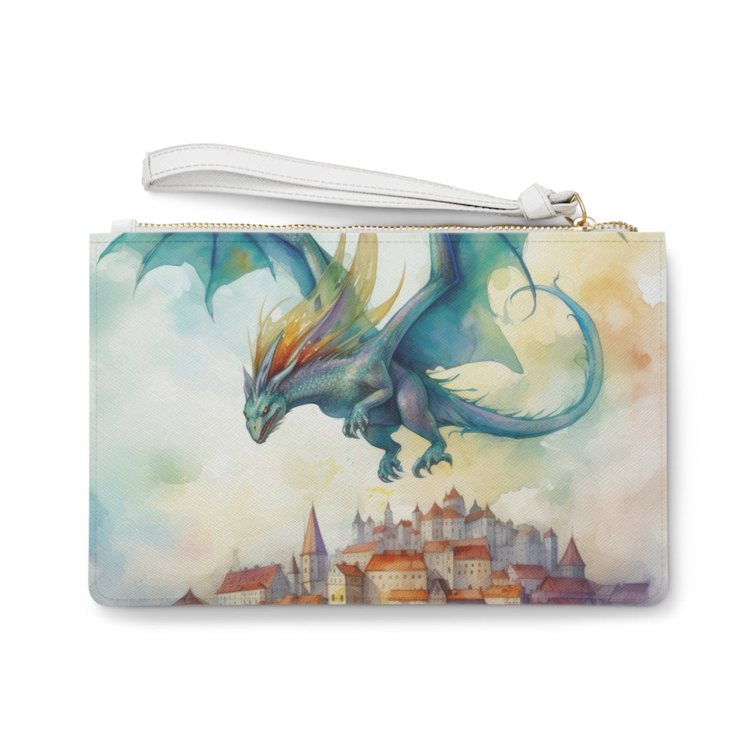 Clutch Bag - Dragon Watching Over Us