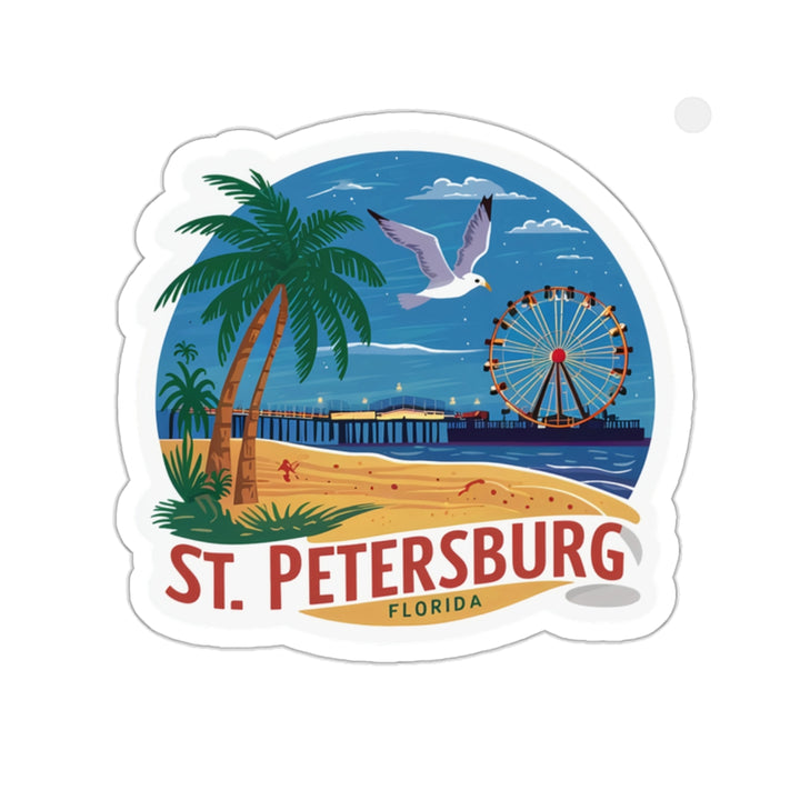 Kiss-Cut Stickers - Saint Petersburg Florida