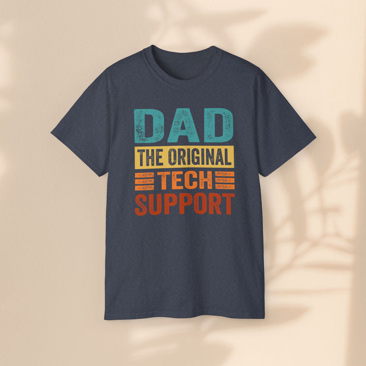 Tech Support Dad Unisex Ultra Cotton Tee - Funny Gift for Father's Day