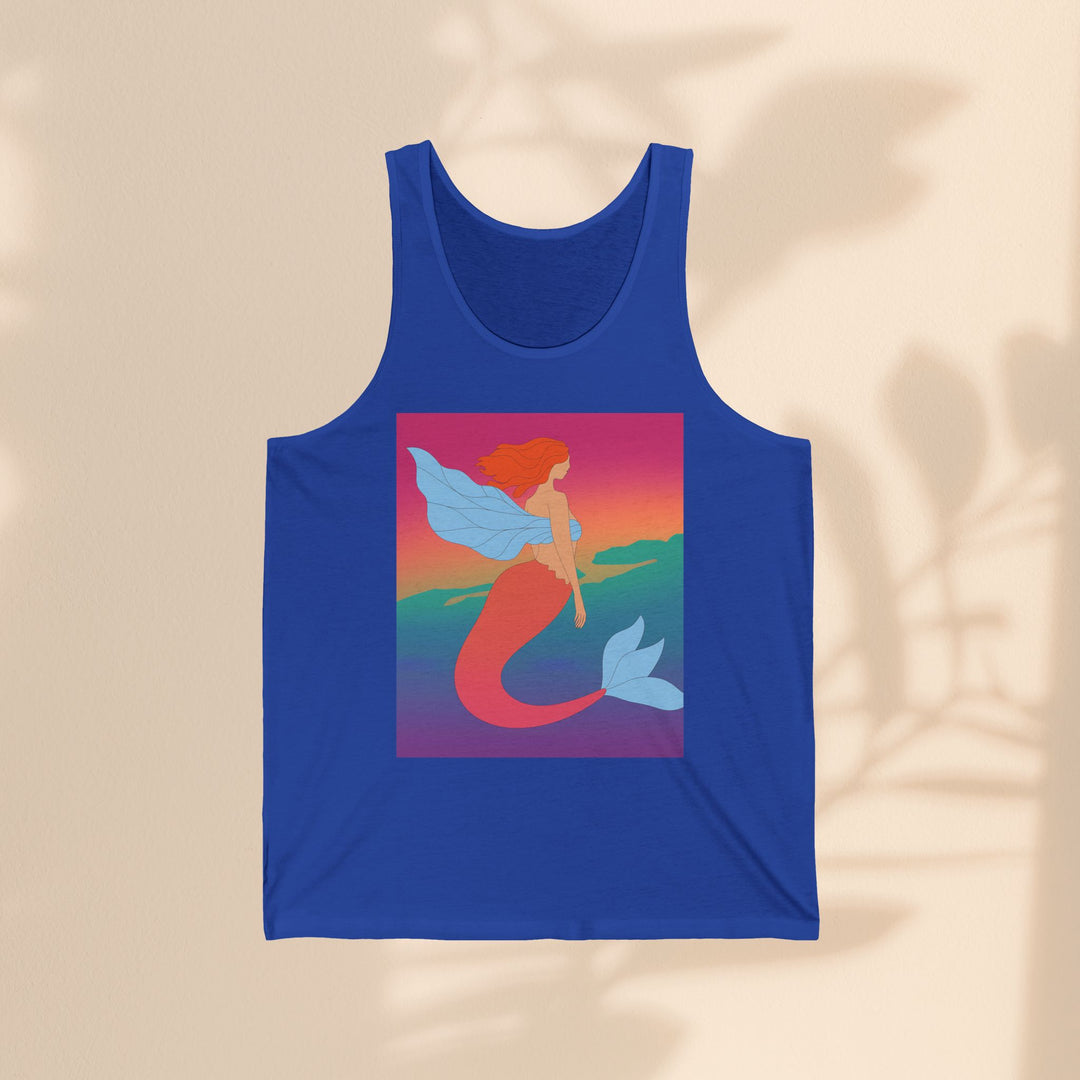 Unisex Jersey Tank - Angel Mermaid