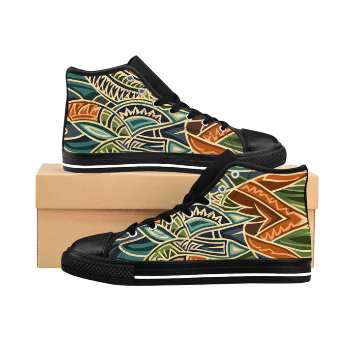 Women's Classic Sneakers - Tribal Orange