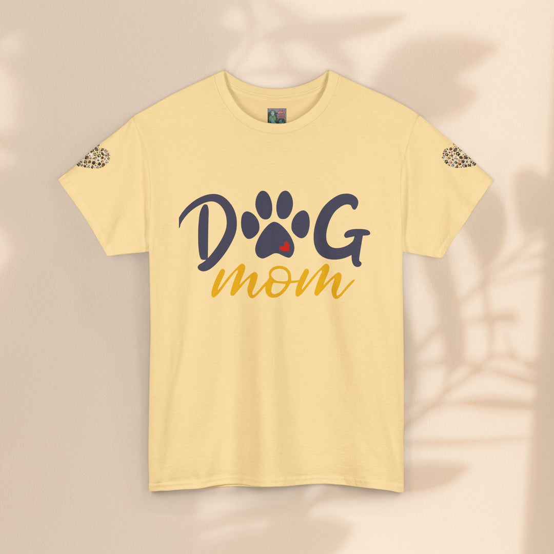 Dog Mom Unisex Heavy Cotton Tee - Cute Pet Lover Shirt for Every Occasion