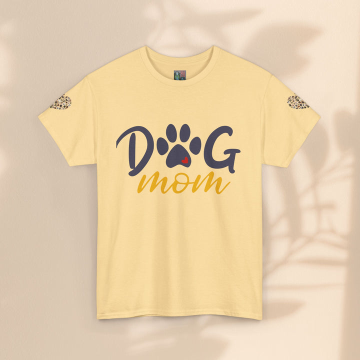 Dog Mom Unisex Heavy Cotton Tee - Cute Pet Lover Shirt for Every Occasion