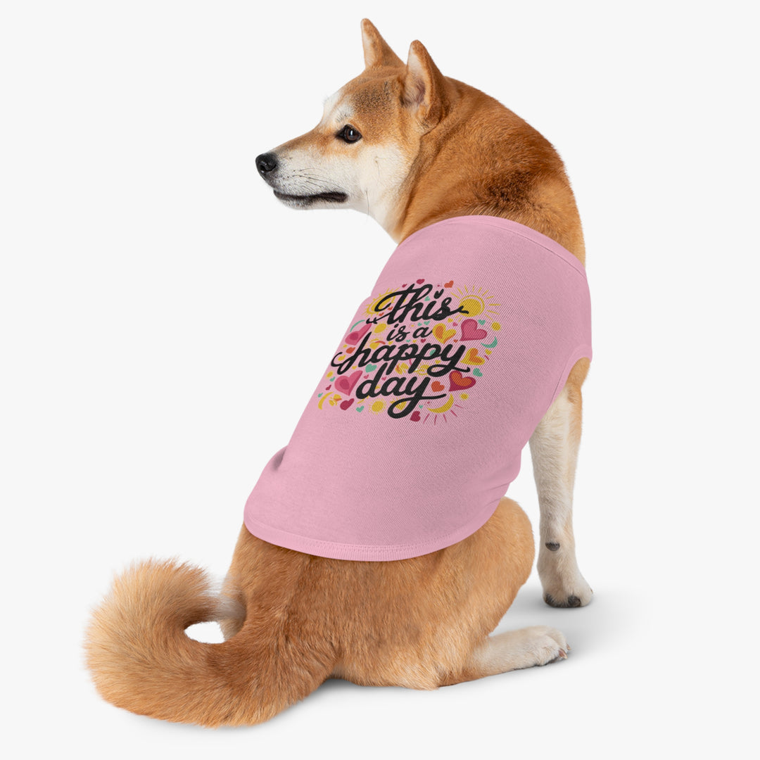 Pet Tank Top - This is a Happy Day