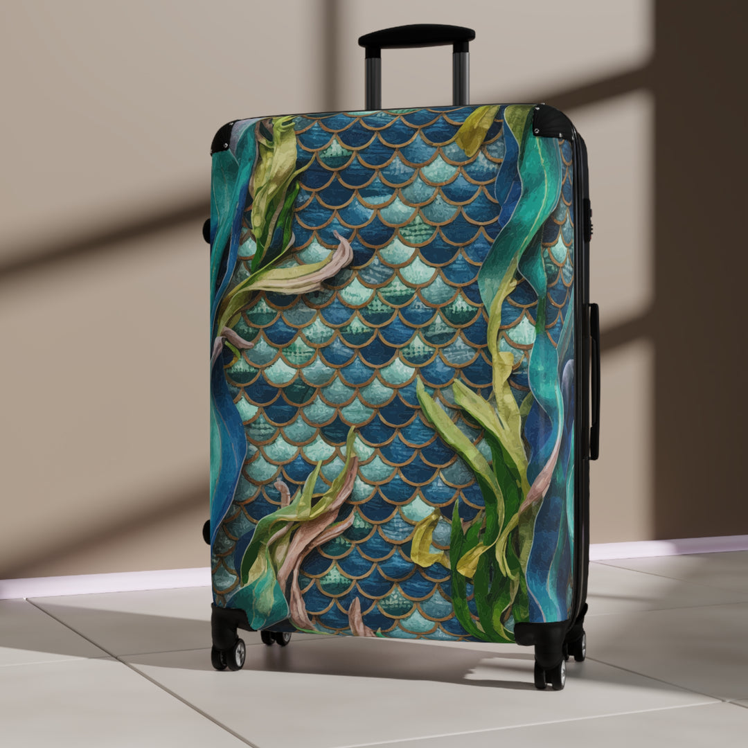 Mermaid Scale Party Suitcase