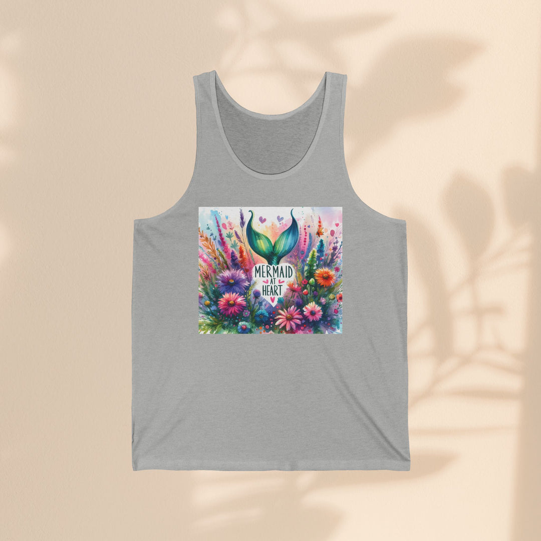 Unisex Jersey Tank - Mermaid At Heart