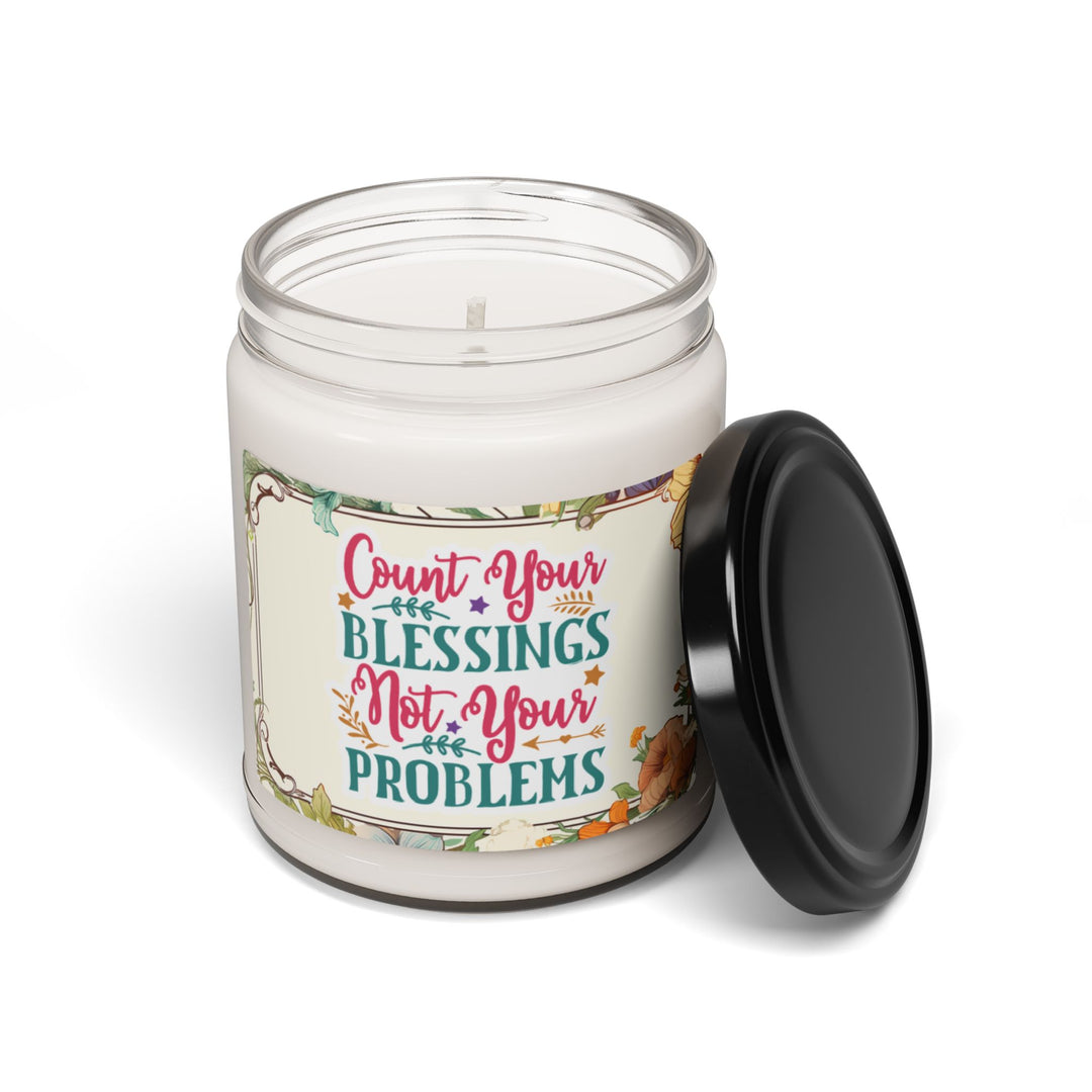 Scented Soy Candle, 9oz - Count Your Blessings