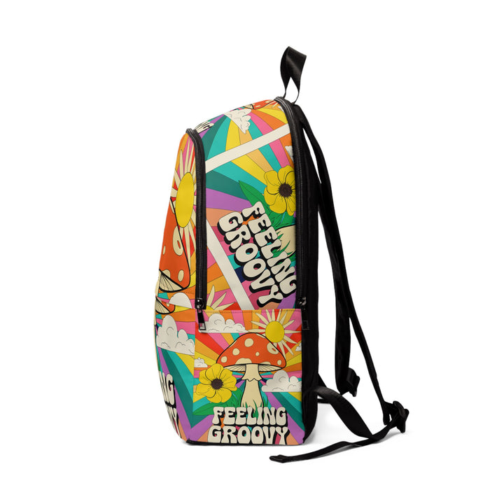 Unisex Fabric Backpack - Feeling Groovy