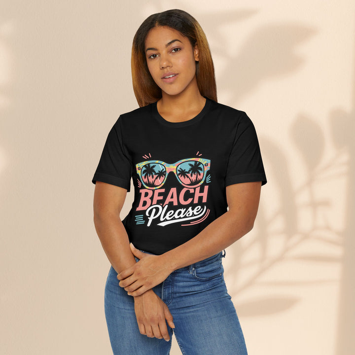 Unisex Jersey T-Shirt - Beach Please