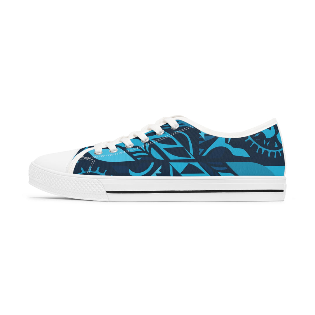 Women's Low Top Sneakers - Tribal Blue