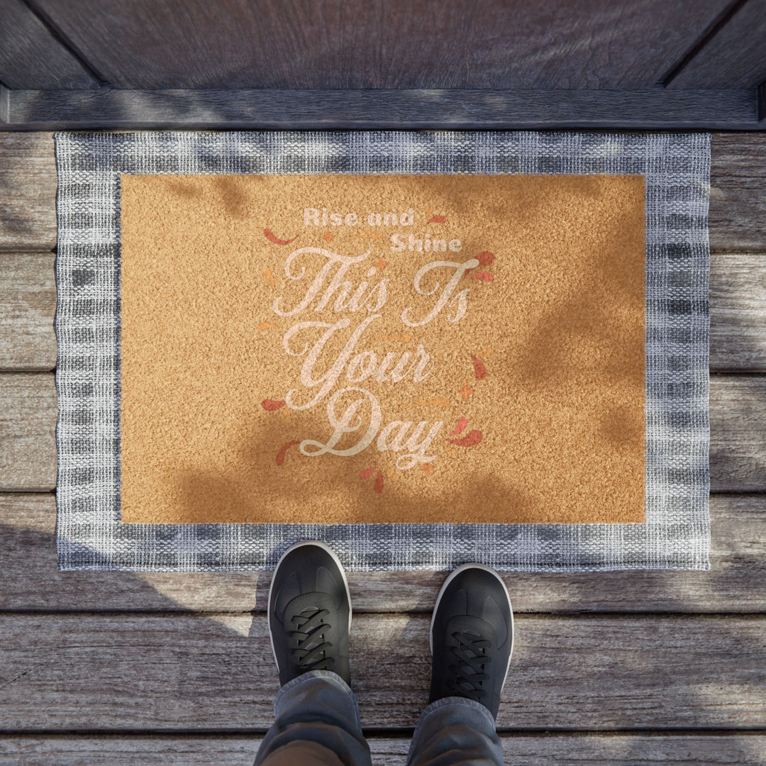 Doormat - This Is Your Day Welcome Mat