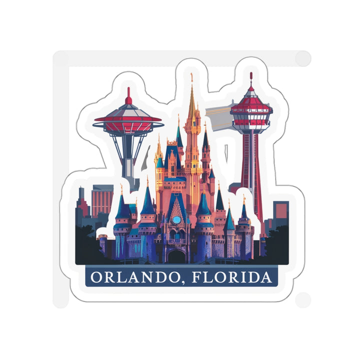 Die-Cut Stickers - Orlando Florida