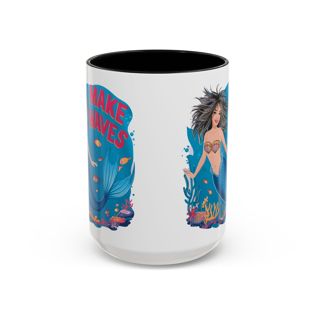 Accent Coffee Mug (11, 15oz) - Make Waves